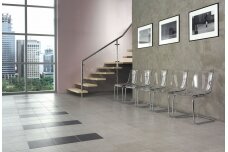 Akmens masės grindų plytelės Milton Graphite, 29,7x29,7cm