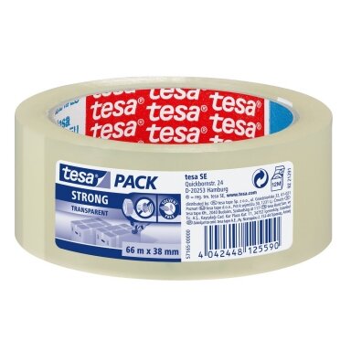 Lipni pakavimo juosta TESA Tesapack, 38mm 66m
