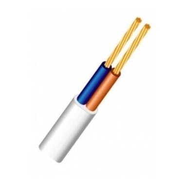 Kabelis H03VVH2-F (OMYp), 2x1mm²