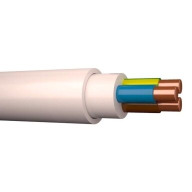 Kabelis NYM-J (YM-J), 5x4mm² Kabelis NYM-J (YM-J), 5x4mm²