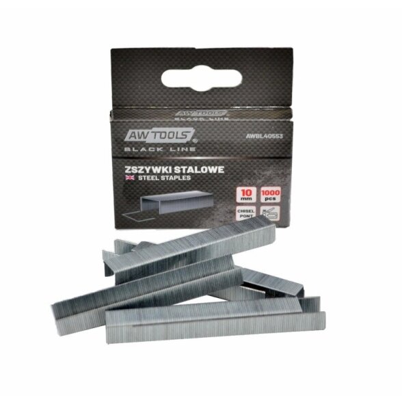 Kabės AW-TOOLS Nr.53, 6mm 1000vnt Kabės AW-TOOLS Nr.53, 6mm 1000vnt