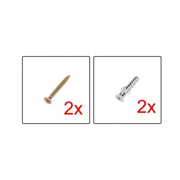 Kabykla GAMET WD21-500-R5-WP01, 50cm antracito sp. 2 Kabykla GAMET WD21-500-R5-WP01, 50cm antracito sp. 2