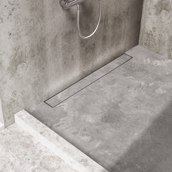 Kampinis dušo latakas DRAINY Tile insert, 60cm 5 Kampinis dušo latakas DRAINY Tile insert, 60cm 5