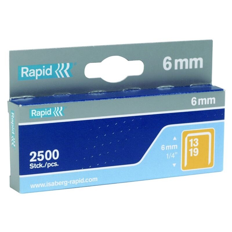 13/6mm KABĖS RAPID FINELINE 2500vnt. 13/6mm KABĖS RAPID FINELINE 2500vnt.