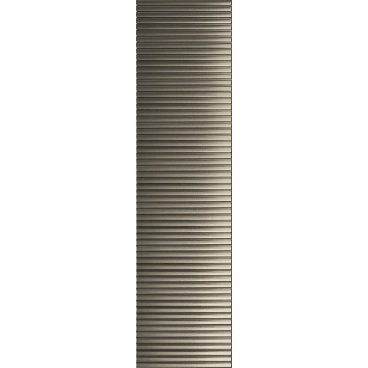 Keraminės sienų plytelės Groove metallic 1 STR, 29,8x7,8cm