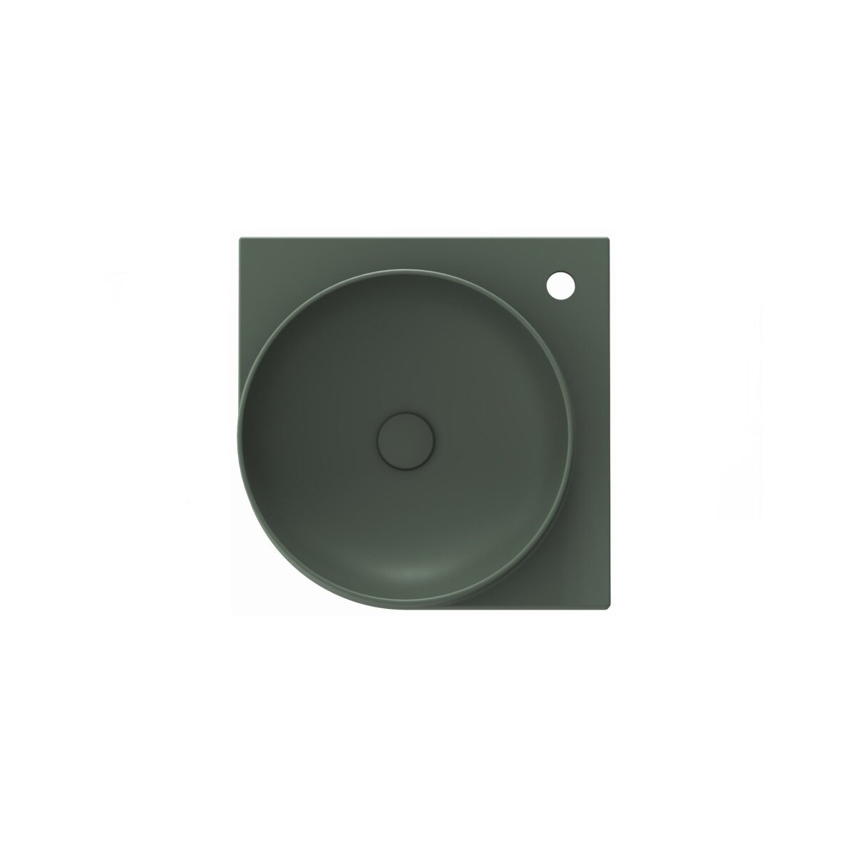 Keraminis praustuvas RAVAK Yard 45 C, Grey Green