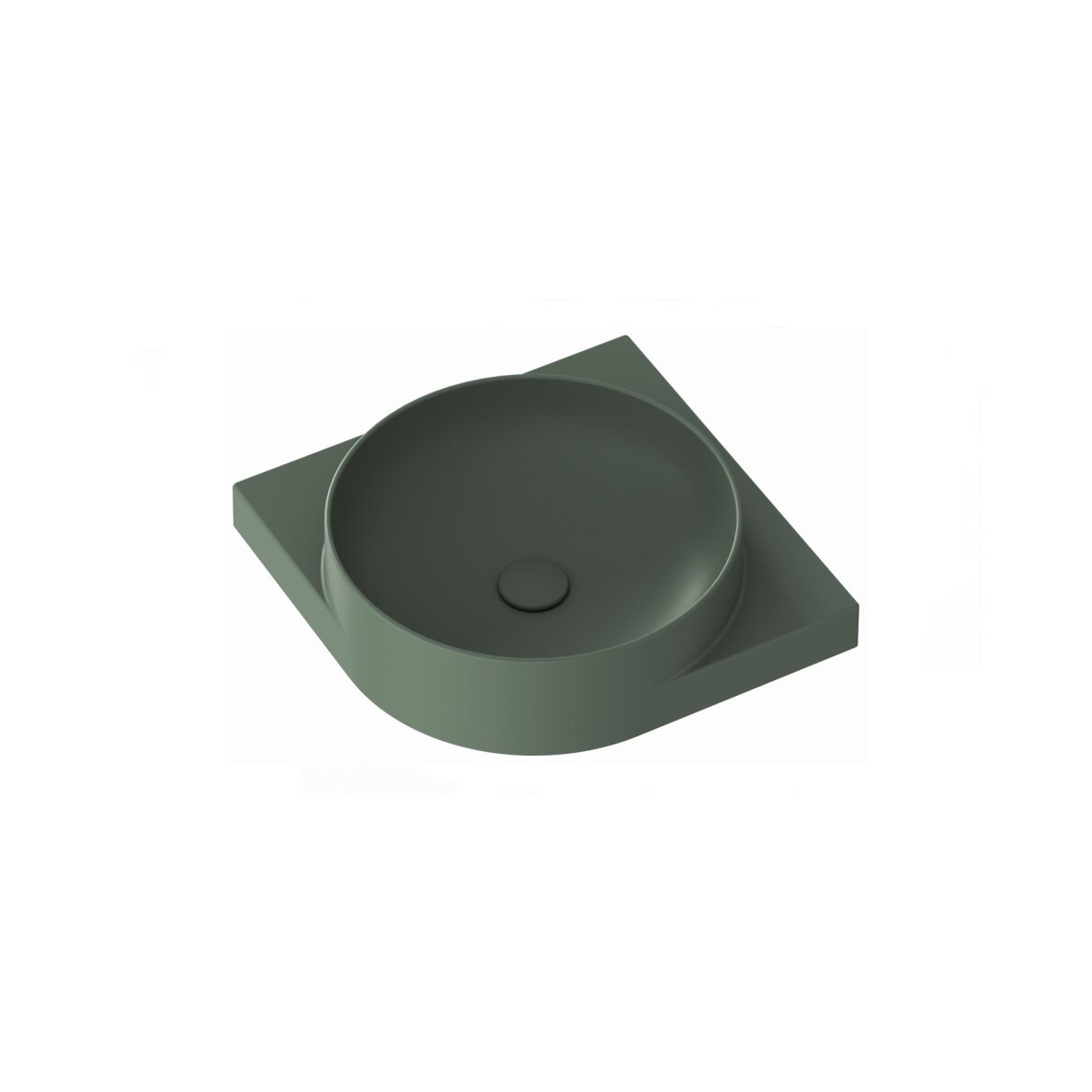 Keraminis praustuvas RAVAK Yard 45 C, Grey Green 2