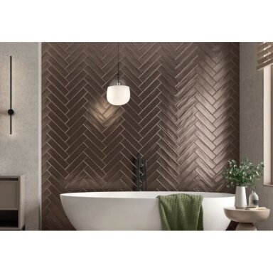 Keraminės sienų plytelės Aurea Bronze 7,5x30 Keraminės sienų plytelės Aurea Bronze 7,5x30