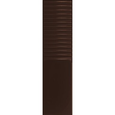 Keraminės sienų plytelės Groove brown 2 gloss, 29,8x7,8cm Keraminės sienų plytelės Groove brown 2 gloss, 29,8x7,8cm