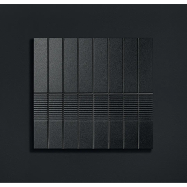 Keraminės sienų plytelės Groove graphite sugar, 29,8x7,8cm Keraminės sienų plytelės Groove graphite sugar, 29,8x7,8cm