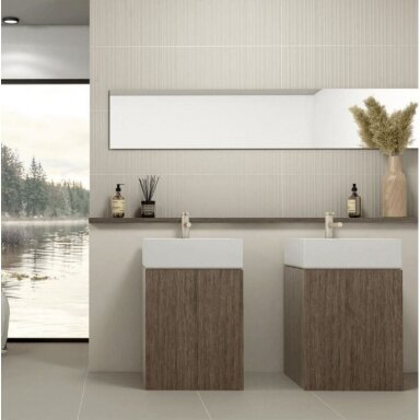 Keraminės sienų plytelės RLV.Essenza Beige 40x120 Keraminės sienų plytelės RLV.Essenza Beige 40x120