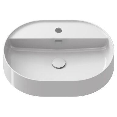Keraminis praustuvas RAVAK Ceramic Slim O Shelf, 55x40cm