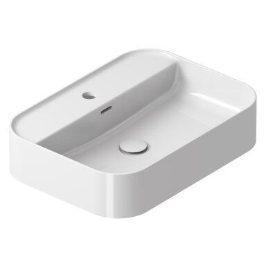 Keraminis praustuvas RAVAK Ceramic Slim R Shelf, 55x40cm