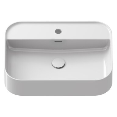 Keraminis praustuvas RAVAK Ceramic Slim R Shelf, 55x40cm