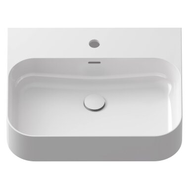 Keraminis praustuvas RAVAK Ceramic Slim R Wall, 55x45cm