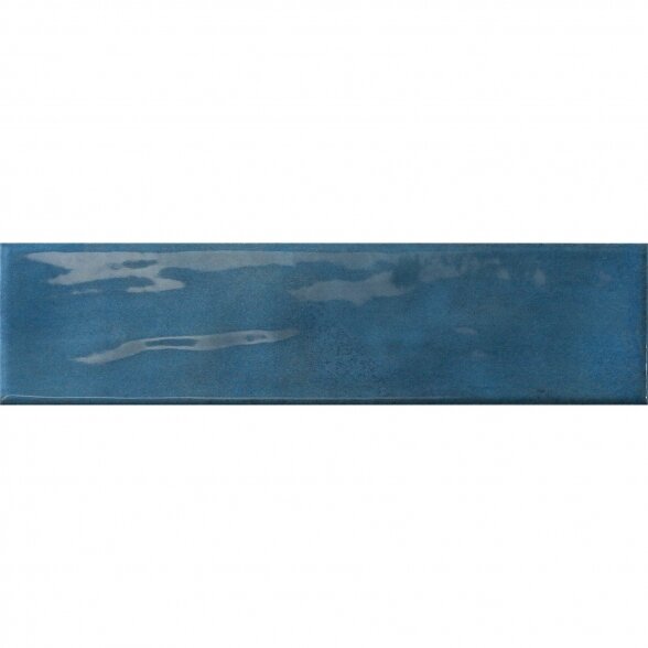 Keraminės sienų plytelės Grace Blue, 7,5x30cm Keraminės sienų plytelės Grace Blue, 7,5x30cm