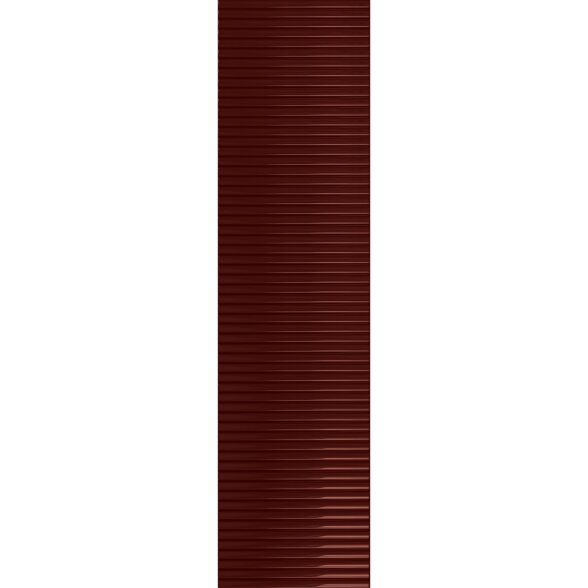 Keraminės sienų plytelės Groove burgundy 1 gloss, 29,8x7,8cm Keraminės sienų plytelės Groove burgundy 1 gloss, 29,8x7,8cm