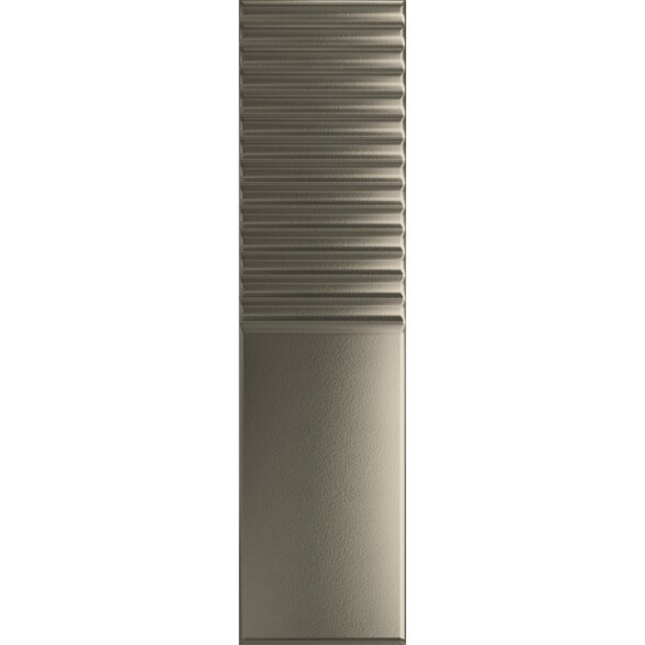 Keraminės sienų plytelės Groove metallic 2 STR, 29,8x7,8cm Keraminės sienų plytelės Groove metallic 2 STR, 29,8x7,8cm