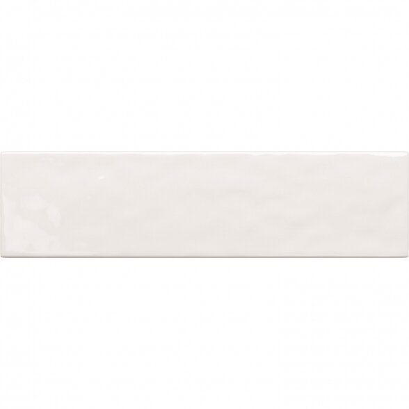 Keraminės sienų plytelės Masovia Bianco gloss STR 29,8x7,8cm Keraminės sienų plytelės Masovia Bianco gloss STR 29,8x7,8cm