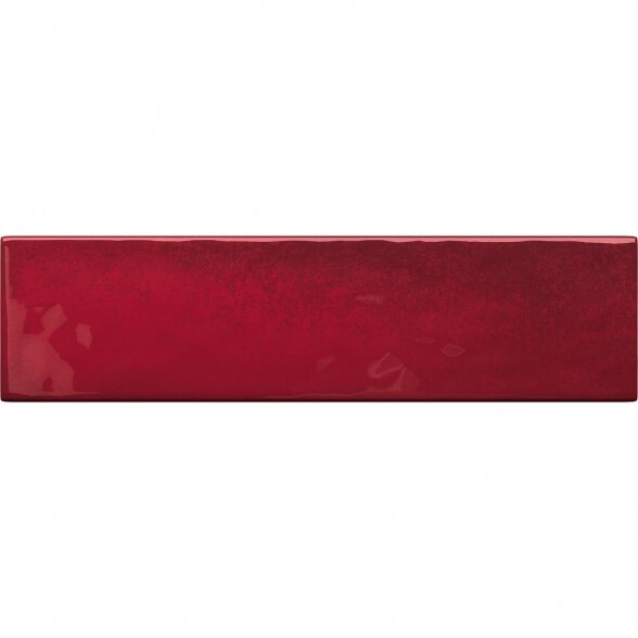 Keraminės sienų plytelės Masovia rubino A gloss STR, 29,8x7,8cm 1