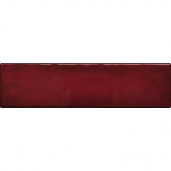 Keraminės sienų plytelės Masovia rubino B gloss STR, 29,8x7,8cm 1 Keraminės sienų plytelės Masovia rubino B gloss STR, 29,8x7,8cm 1