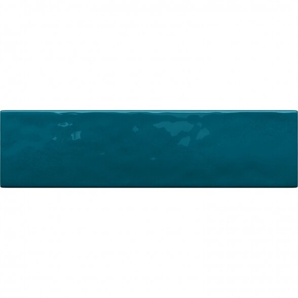 Keraminės sienų plytelės Masovia turchese B gloss STR, 29,8x7,8cm 1