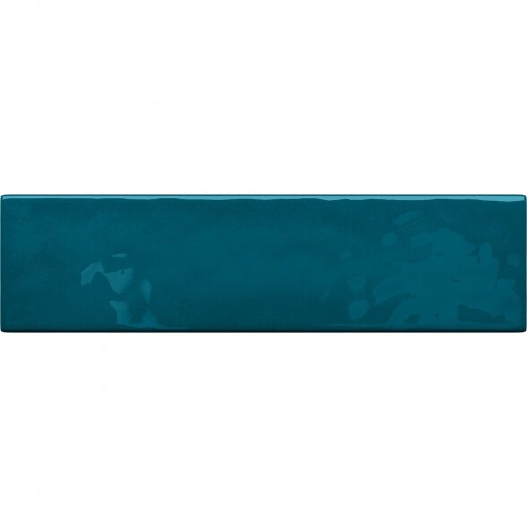 Keraminės sienų plytelės Masovia turchese B gloss STR, 29,8x7,8cm