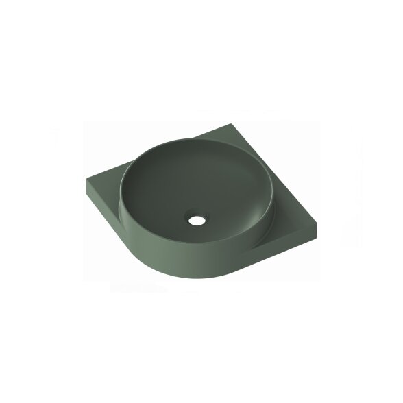 Keraminis praustuvas RAVAK Yard 45 C, Grey Green 3