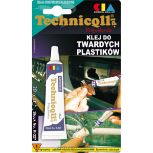 20ml KLIJAI TVIRTAM PLASTIKUI TECHNIQLL R-327 20ml KLIJAI TVIRTAM PLASTIKUI TECHNIQLL R-327