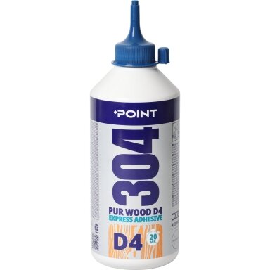 Klijai medžiui POINT 304 PUR D4 Express, 750g Klijai medžiui POINT 304 PUR D4 Express, 750g