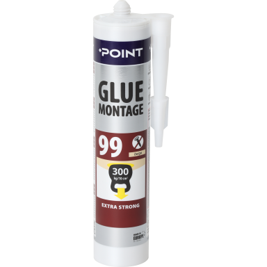 Klijai POINT Glue Montage 99, 280ml smėlio sp.