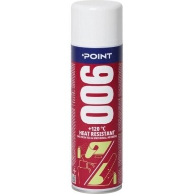 Klijai purškiami karsčiui atsparūs POINT 006 +120 Heat Resistant, 500ml Klijai purškiami karsčiui atsparūs POINT 006 +120 Heat Resistant, 500ml