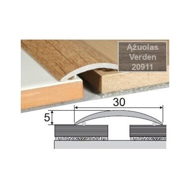Klijuojamas grindų sujungimo profilis EFFECTOR A03, 93 x 3 x 0,5 cm, verden ąžuolo sp. Klijuojamas grindų sujungimo profilis EFFECTOR A03, 93 x 3 x 0,5 cm, verden ąžuolo sp.