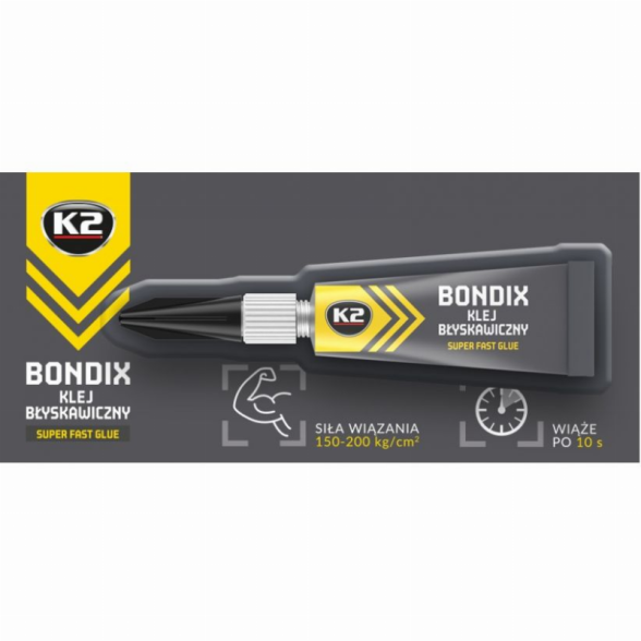 Klijai K2 BONDIX SUPER FAST, 3 g 1 Klijai K2 BONDIX SUPER FAST, 3 g 1