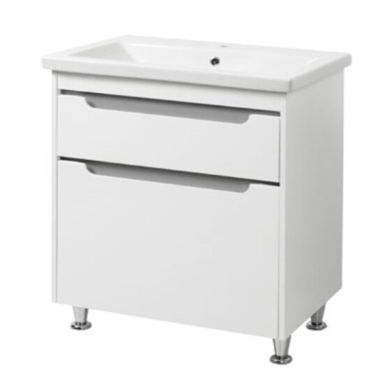 Spintelė su praustuvu VALENCIA GREY TNB-2D70cm