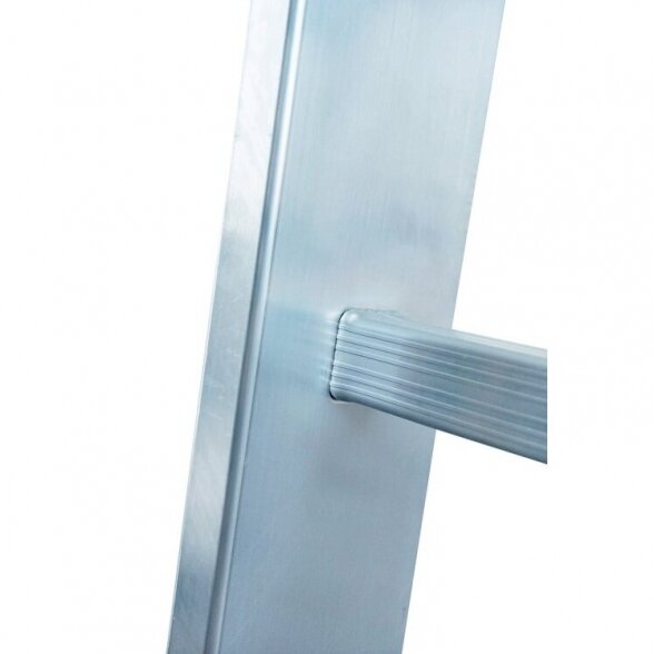Aliuminės kopėčios BAYERSYSTEM, 1x9 pakopų 2 Aliuminės kopėčios BAYERSYSTEM, 1x9 pakopų 2