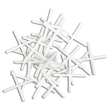 Kryžiukai glazūruotoms plytelėms, 1mm 100vnt