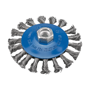 Kūginis šlifavimo šepetys BENMAN M14 Inox 72411, 115mm Kūginis šlifavimo šepetys BENMAN M14 Inox 72411, 115mm