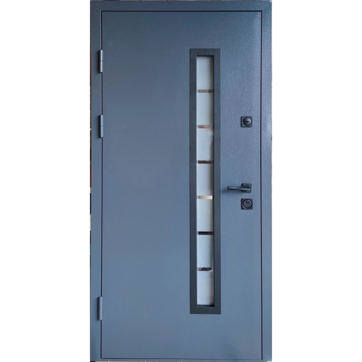 Lauko durys MAGDA T15-148 su stiklu K86, pilka sp. 7024