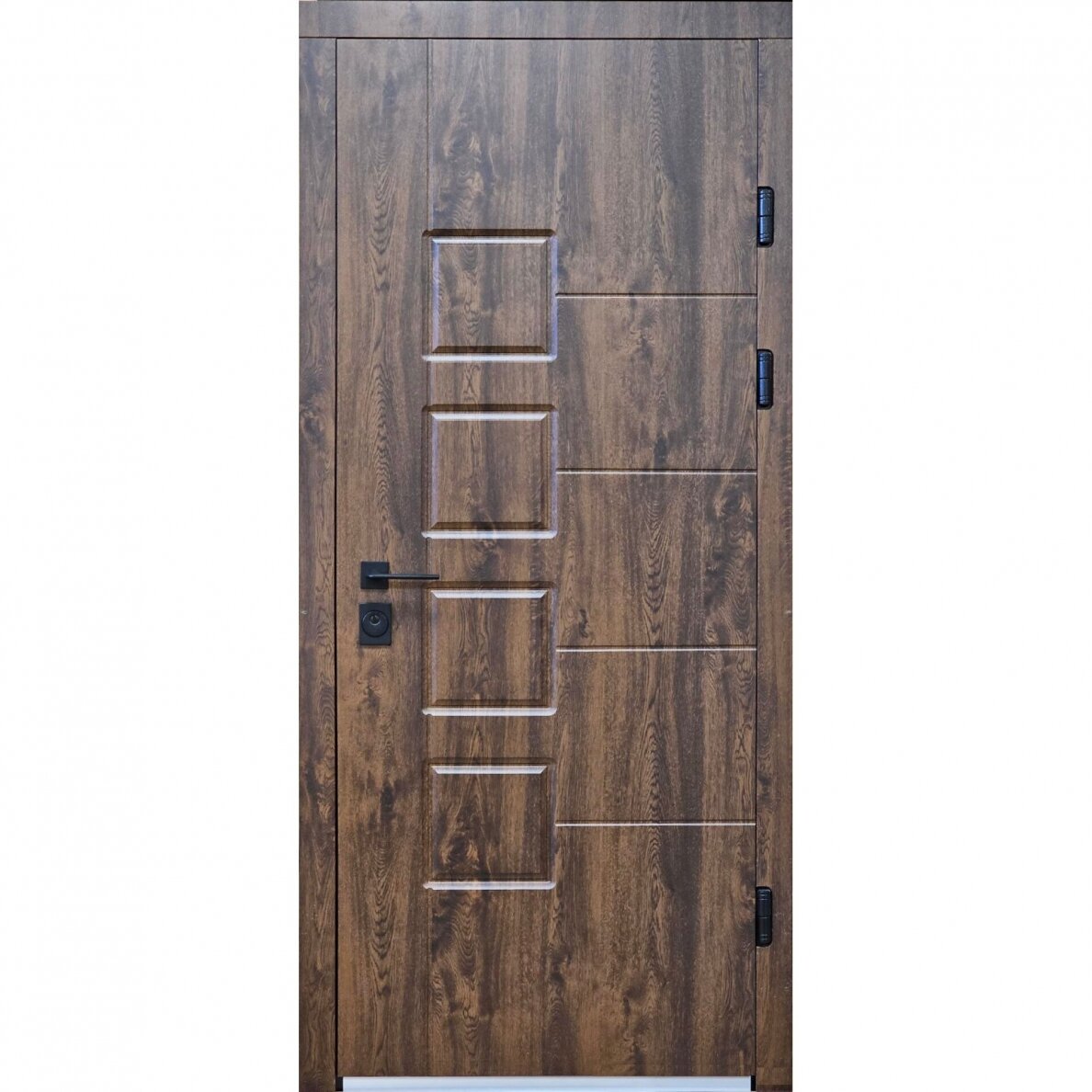 Lauko durys MAGDA T2-128 85D, dešininės, bronzinio ąžuolo sp.