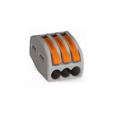 Universali jungtis WAGO, 3x0,08-2,5mm Universali jungtis WAGO, 3x0,08-2,5mm