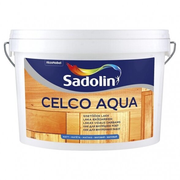 Lakas SADOLIN Celco Aqua 10, 2,5l Lakas SADOLIN Celco Aqua 10, 2,5l