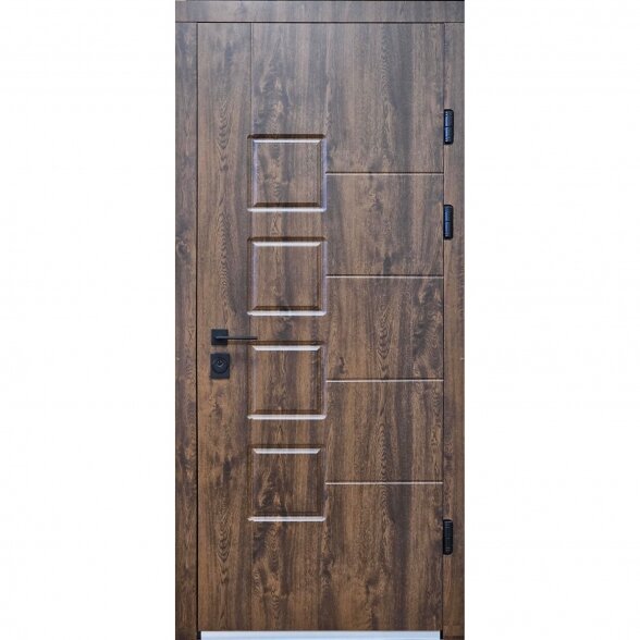 Lauko durys MAGDA T2-128 85D, dešininės, bronzinio ąžuolo sp. Lauko durys MAGDA T2-128 85D, dešininės, bronzinio ąžuolo sp.