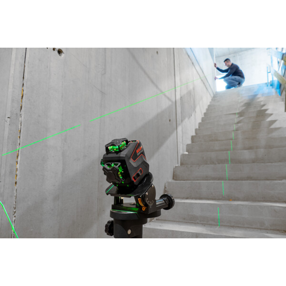 Lazerinis matuoklis SOLA Plano 3D green 360°, žalia sp. 5