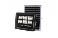 Saulės energijos LED prožektorius 6000K IP65 Optonica