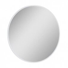 Apvalus veidrodis LED D60 baltas
