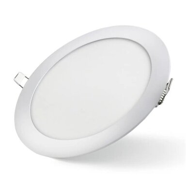 LED panelė apvali, 4200K, 1920lm, 165-265V, 24W