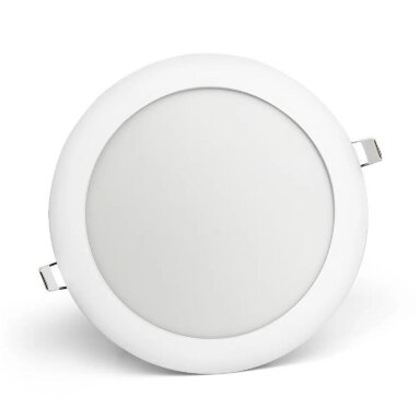 LED panelė apvali, 4200K, 1920lm, 165-265V, 24W