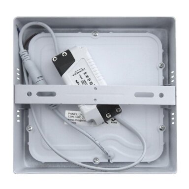 LED panelė kvadratinė 4200K, 12W