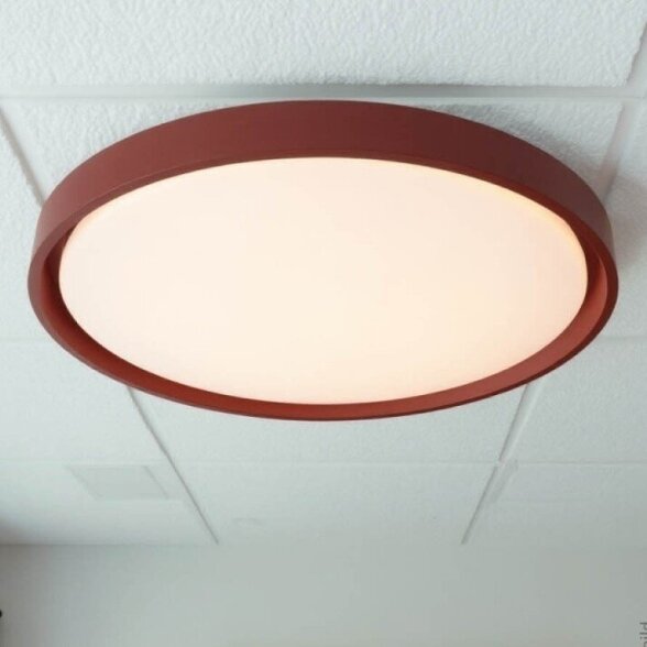 LED lubinis šviestuvas OPTONICA 12806, 3000-6000K 36W raudona sp. 5